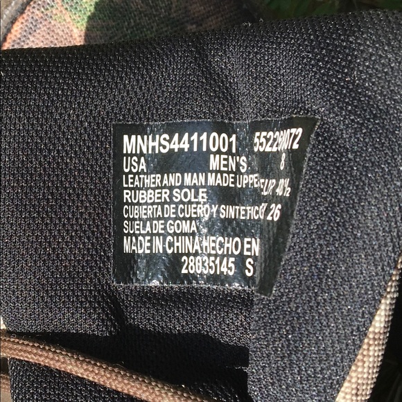 Herman-SURVIVORS CAMO waterproof Size8 (Used) - Picture 2 of 8